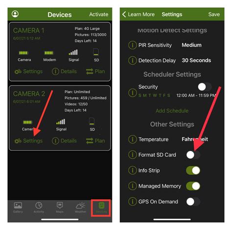 moultrie mobile sd card error